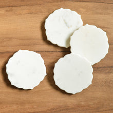 Load image into Gallery viewer, Flower Marble Coaster Set