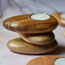 Load image into Gallery viewer, Pebble Tealight Holder