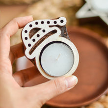 Load image into Gallery viewer, Santa Tealight Holder