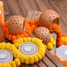 Load image into Gallery viewer, terracotta candle rings