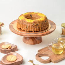 Load image into Gallery viewer, wooden cake stand