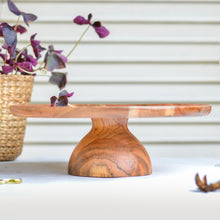 Load image into Gallery viewer, Wooden Cake Stand