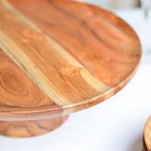 Load image into Gallery viewer, Wooden Cake Stand