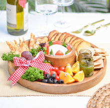 Load image into Gallery viewer, wooden dip platter