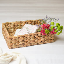 Load image into Gallery viewer, Woven Rectangle Basket