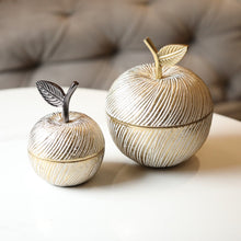 Load image into Gallery viewer, Decorative Apple Box - Gold Distress
