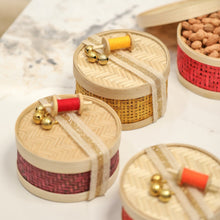 Load image into Gallery viewer, bamboo woven box for gifting

