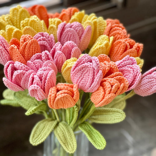 crochet tulip