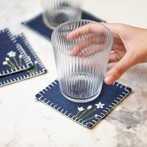 denim coasters