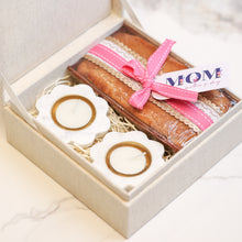 Load image into Gallery viewer, reusable gift box with tea lights and sweets
