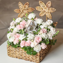 Load image into Gallery viewer, Handwoven Flower Basket

