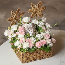 Load image into Gallery viewer, ganesha floral arrangement 
