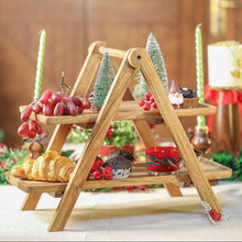 Load image into Gallery viewer, wooden ladder platter
