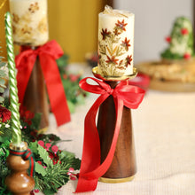 Load image into Gallery viewer, Wooden Candle Stands(Set of 2)
