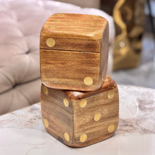 Load image into Gallery viewer, Wooden Dice Box
