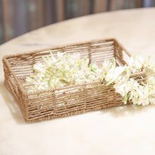 Load image into Gallery viewer, woven rectangle basket 
