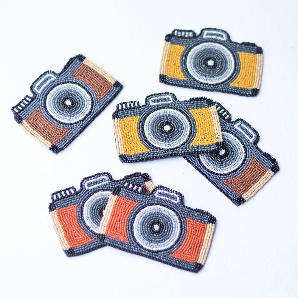 beaded coaster set