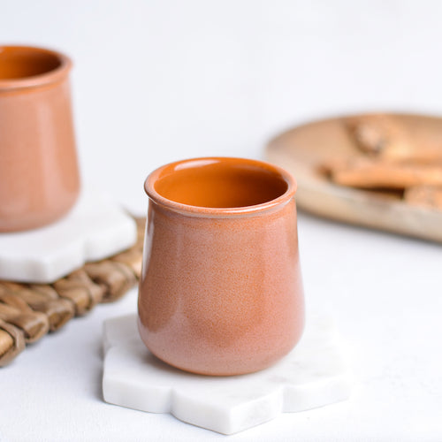 brown rustic coffee cup