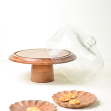 Load image into Gallery viewer, cloche cake stand
