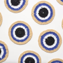Load image into Gallery viewer, evil eye coasters

