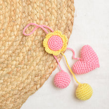 Load image into Gallery viewer, Crochet Heart Charm
