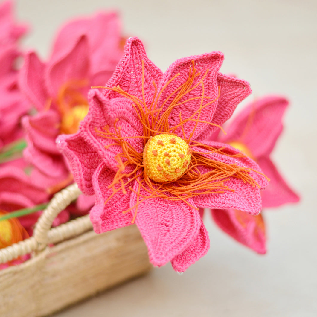 Crochet Lotus Flower