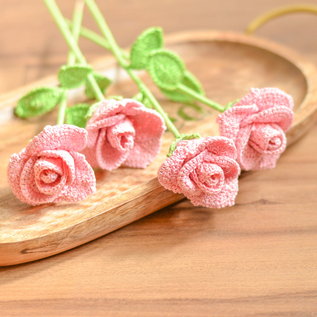 crochet roses