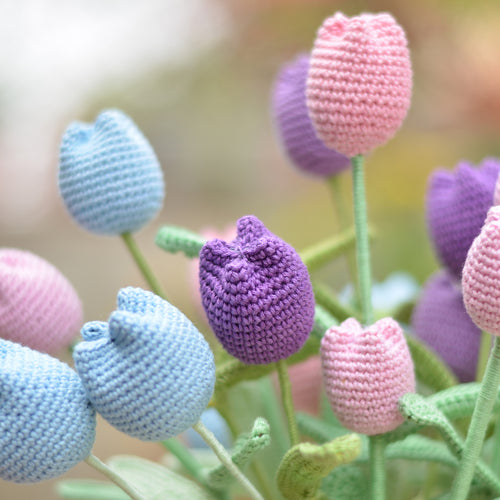 crochet tulips