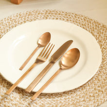Load image into Gallery viewer, cutlery set rose gold
