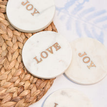 Load image into Gallery viewer, JOY &amp; LOVE Coaster Set
