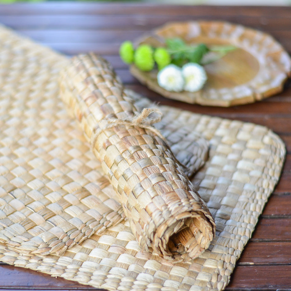 Buy Checkered Table Mats | Hand-Woven Place Mats In India | Pastiche ...