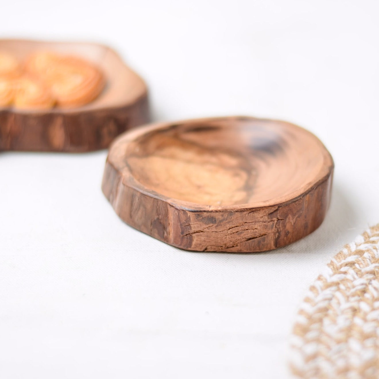 Handcrafted Rustic Wooden Bowl | Made with Guava Wood | Pastiche by AK