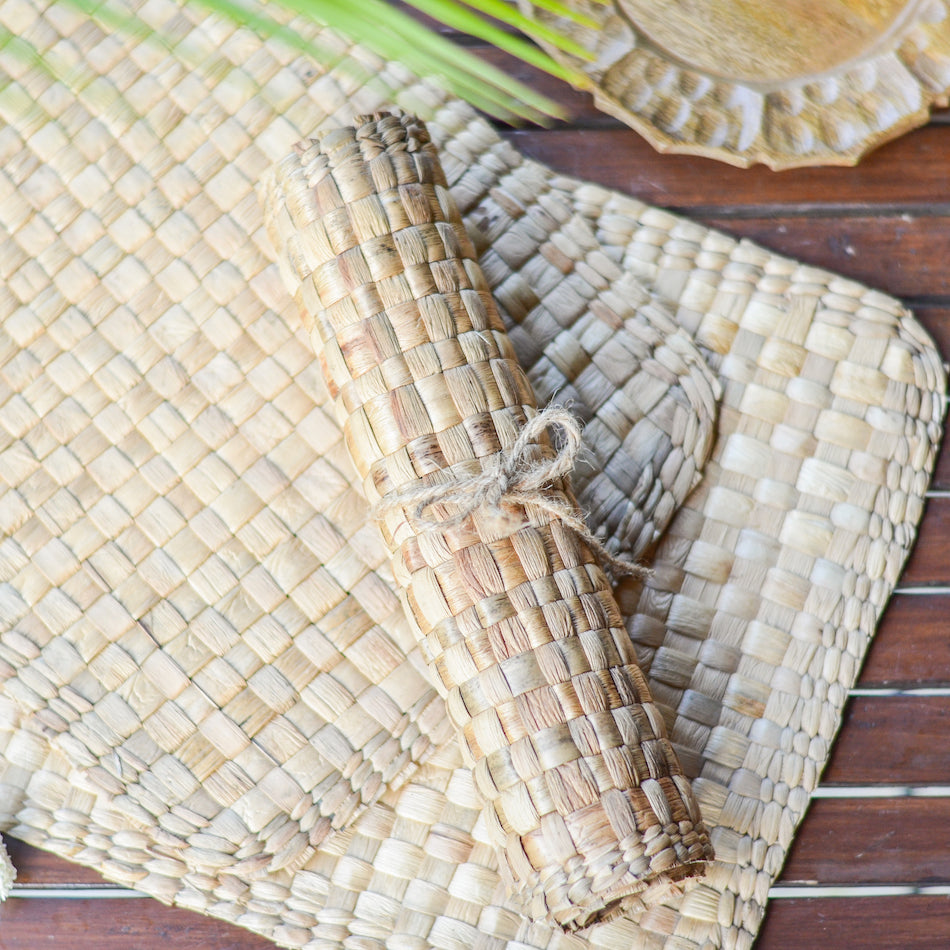 Buy Checkered Table Mats | Hand-Woven Place Mats In India | Pastiche ...