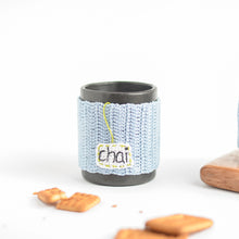 Load image into Gallery viewer, crochet chai cup
